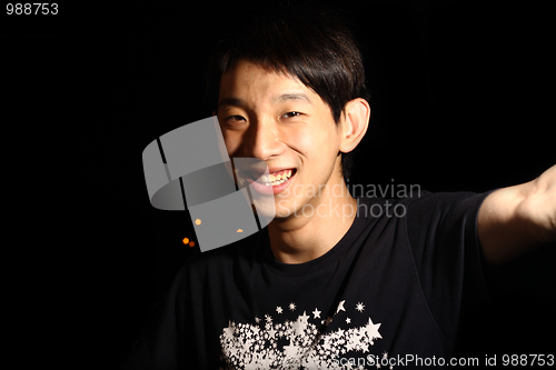 Image of Asian Man smile