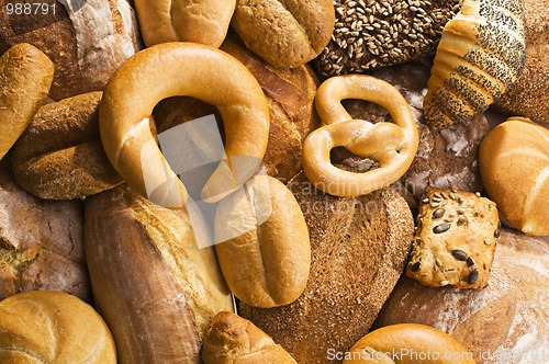 Image of Bread background