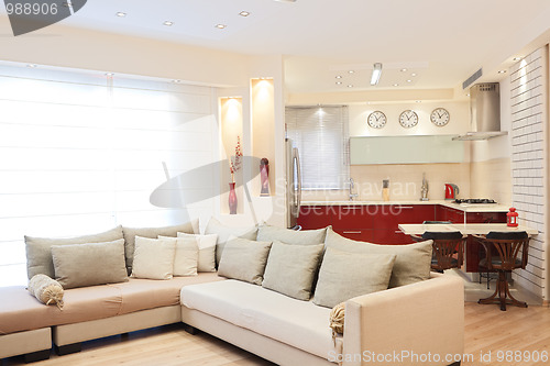 Image of New kitchen in a modern home