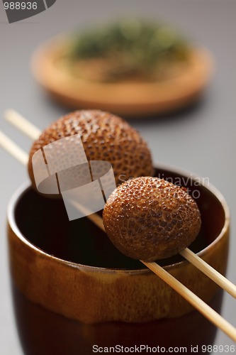 Image of Still life with mushrooms and cup