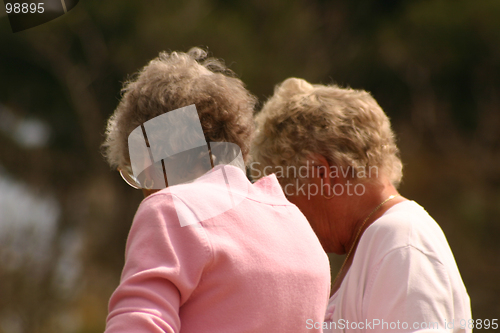 Image of two mature women