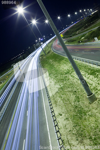 Image of Winding freeway