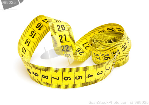 Image of Yellow measuring tape