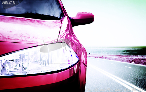 Image of Car on the road.