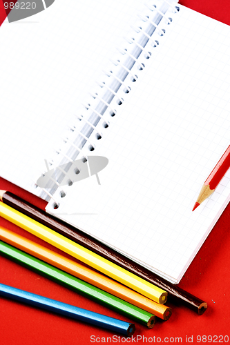 Image of Pencil and agenda