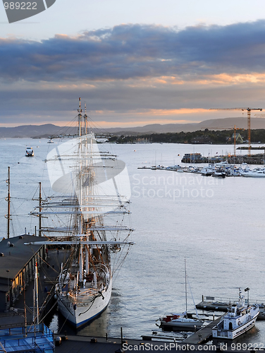 Image of Oslo harbor