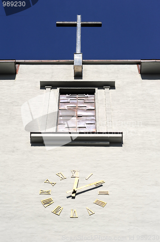 Image of Old  church clock