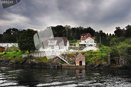 Image of Norwegian wooden house