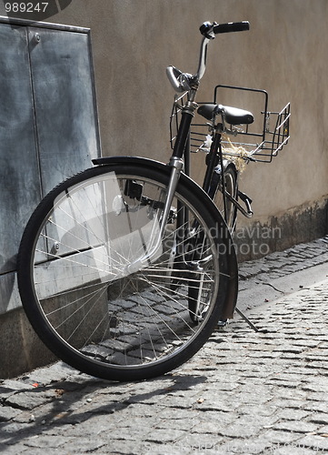 Image of Old fashioned bicycle