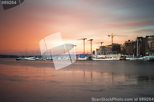 Image of Oslo harbor