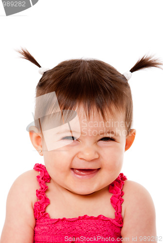 Image of Happy laughing baby