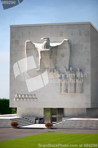 Image of The American WW2 memorial in Ardennes