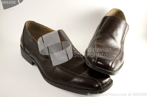 Image of Brown Mens Dress Shoes