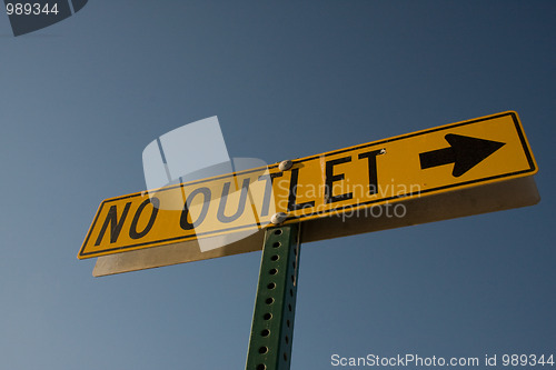 Image of No Outlet Sign