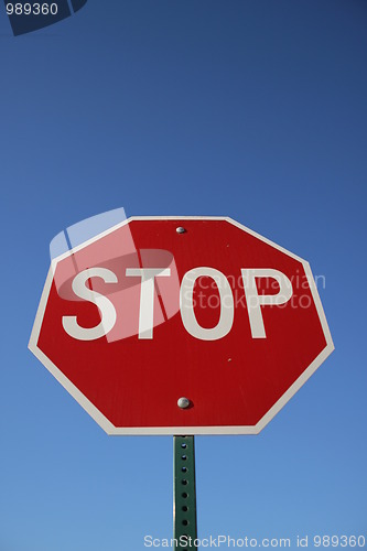 Image of Red Stop Sign