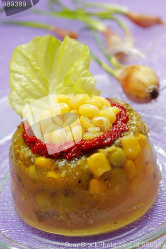 Image of Vegetables in aspic