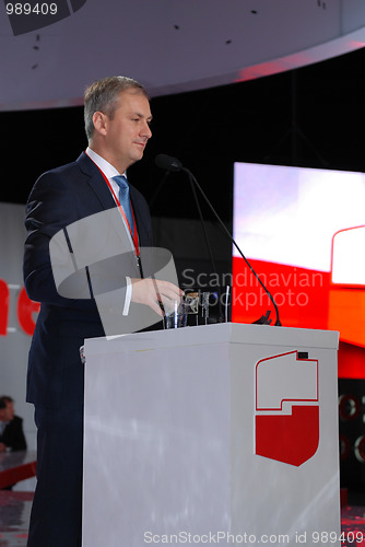 Image of Grzegorz Napieralski, chairman SLD