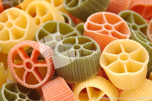 Image of Colorful pasta