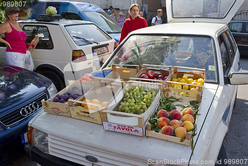 Image of Selling from the car