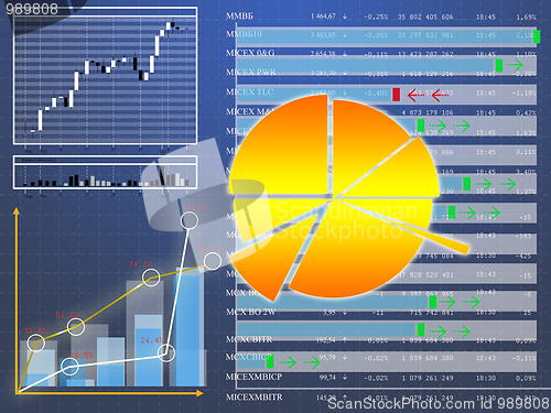 Image of datasheet currency tender upon finance market