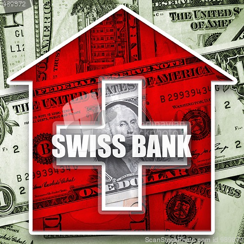 Image of Money in swiss bank