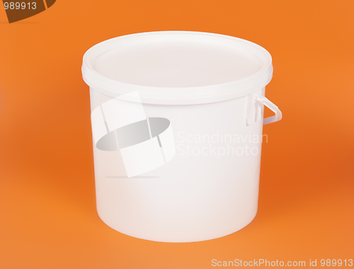 Image of white bucket