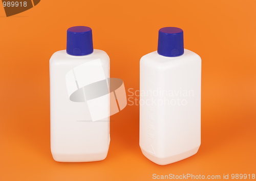 Image of white bottles