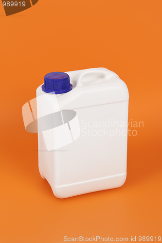 Image of white canister