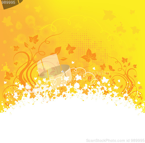 Image of Autumn grunge background