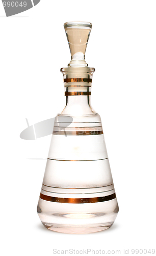 Image of old empty decanter