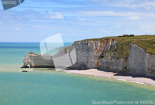 Image of La Falaise d'Amont-Etretat