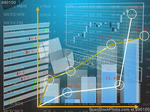 Image of datasheet currency tender upon finance market