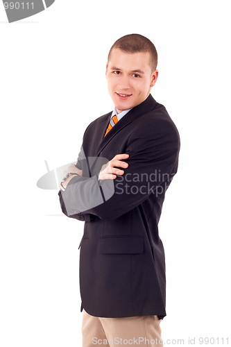 Image of smiling business man