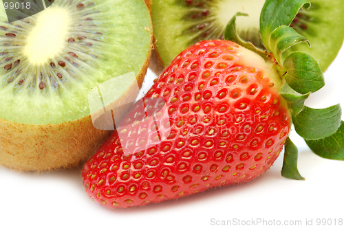 Image of Kiwi and strawberry