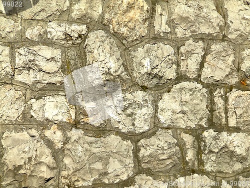 Image of Block pavement wall