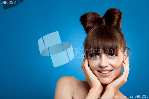 Image of face of a woman