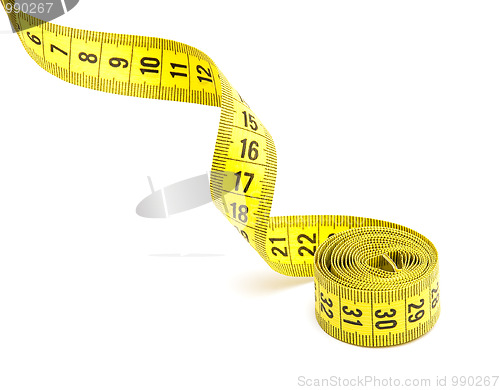 Image of Yellow measuring tape