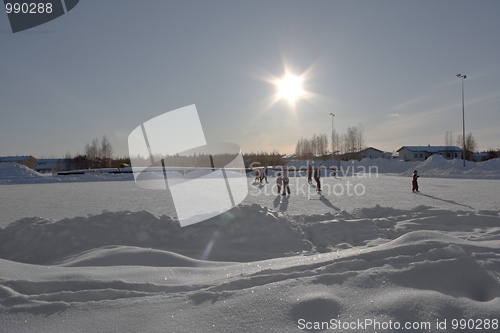Image of Ice skaters