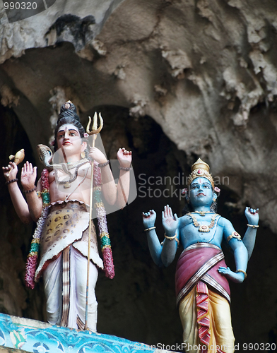 Image of Batu caves statues