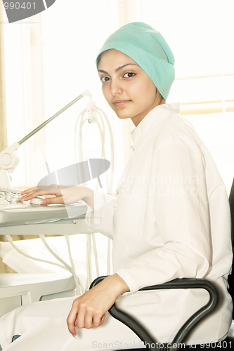 Image of Physician at workplace