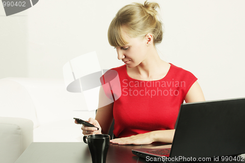 Image of Received message