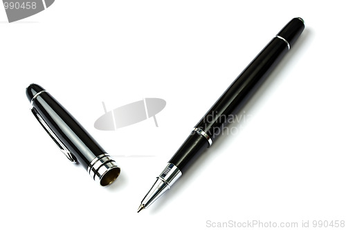 Image of Ball Point Pen Isolated On White 