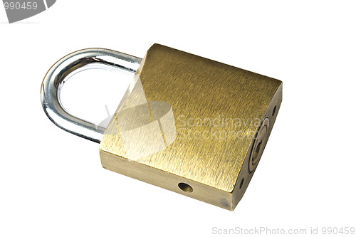 Image of Padlock isolated on white