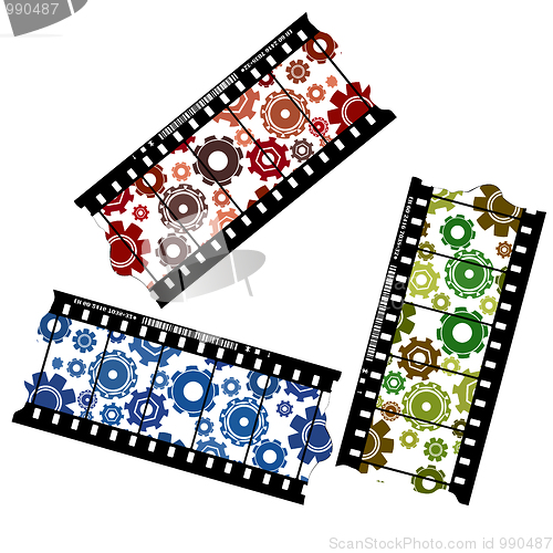 Image of Cogwheels on a filmstrip