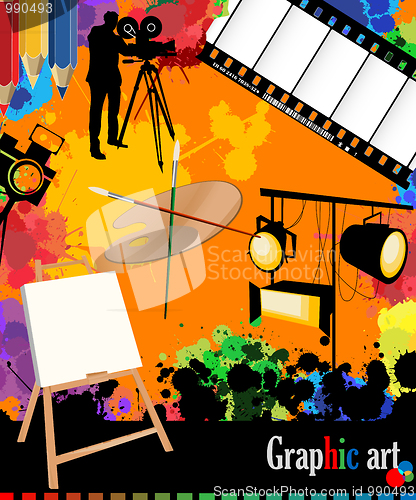 Image of Graphic arts layout