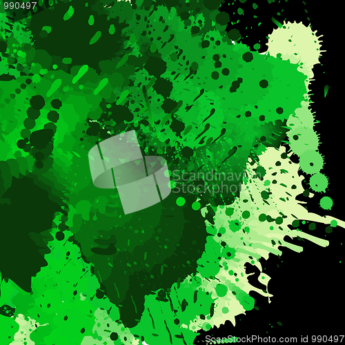 Image of Abstract green background