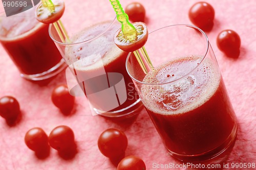 Image of Fresh tomato juice