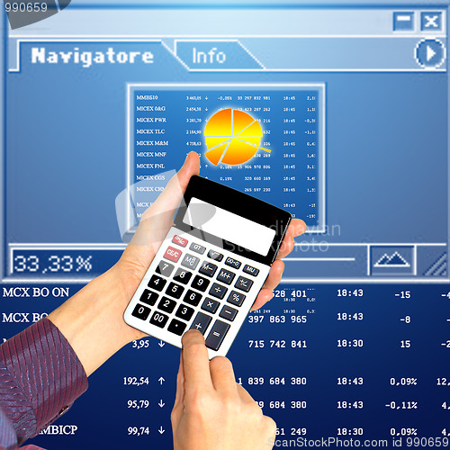 Image of datasheet currency tender upon finance market