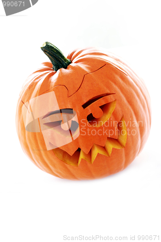 Image of funny Halloween pumpkin