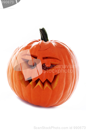 Image of funny Halloween pumpkin